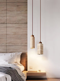 Solvara Travertine Pendant Lamp - Vakkerlight