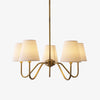 Opaluxe Brass Chandelier