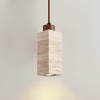 Solvara Travertine Pendant Lamp - Vakkerlight