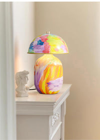 Abstract Mural Table Lamp - Vakkerlight