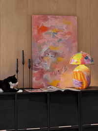 Abstract Mural Table Lamp - Vakkerlight