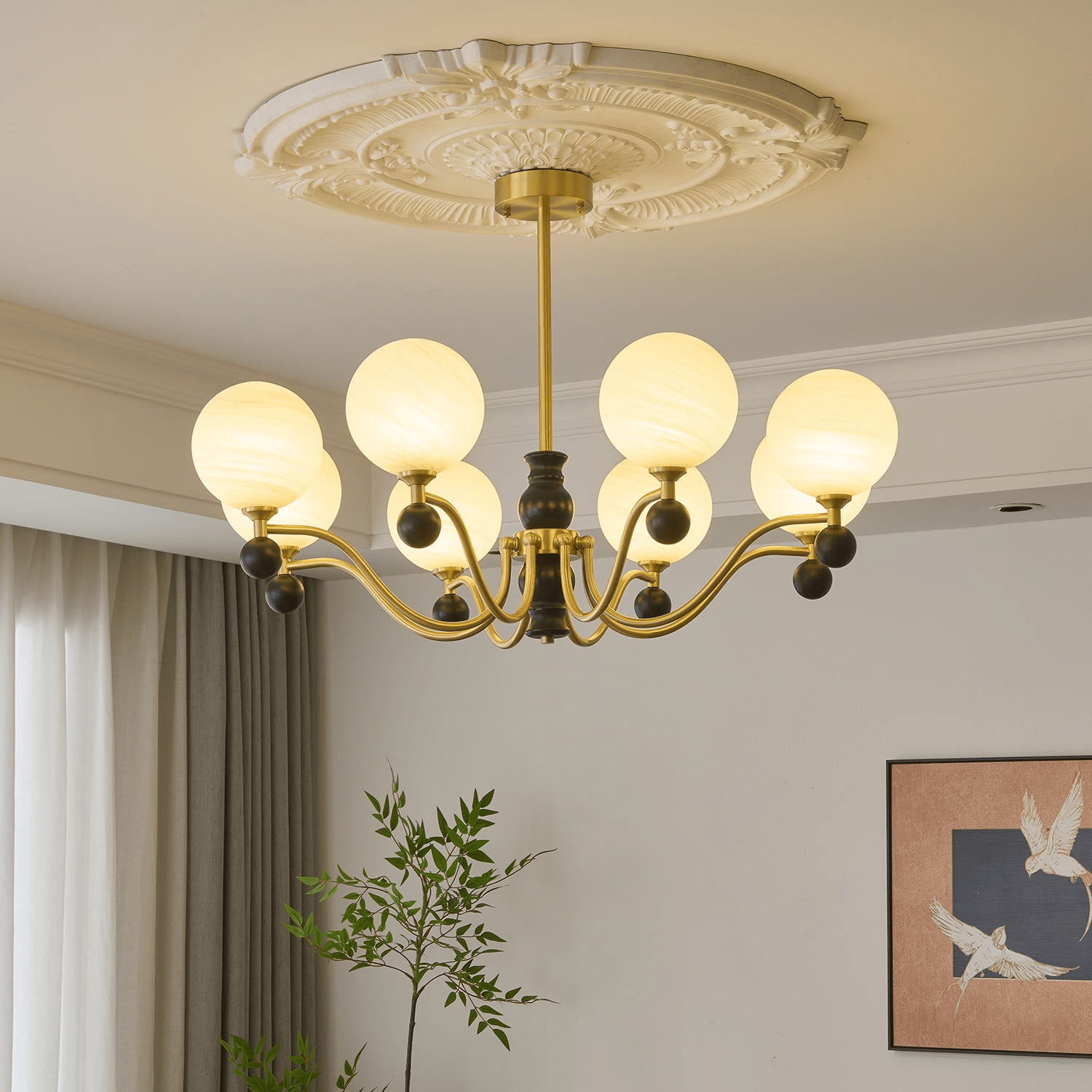 Aether Sphere Chandelier - Vakkerlight