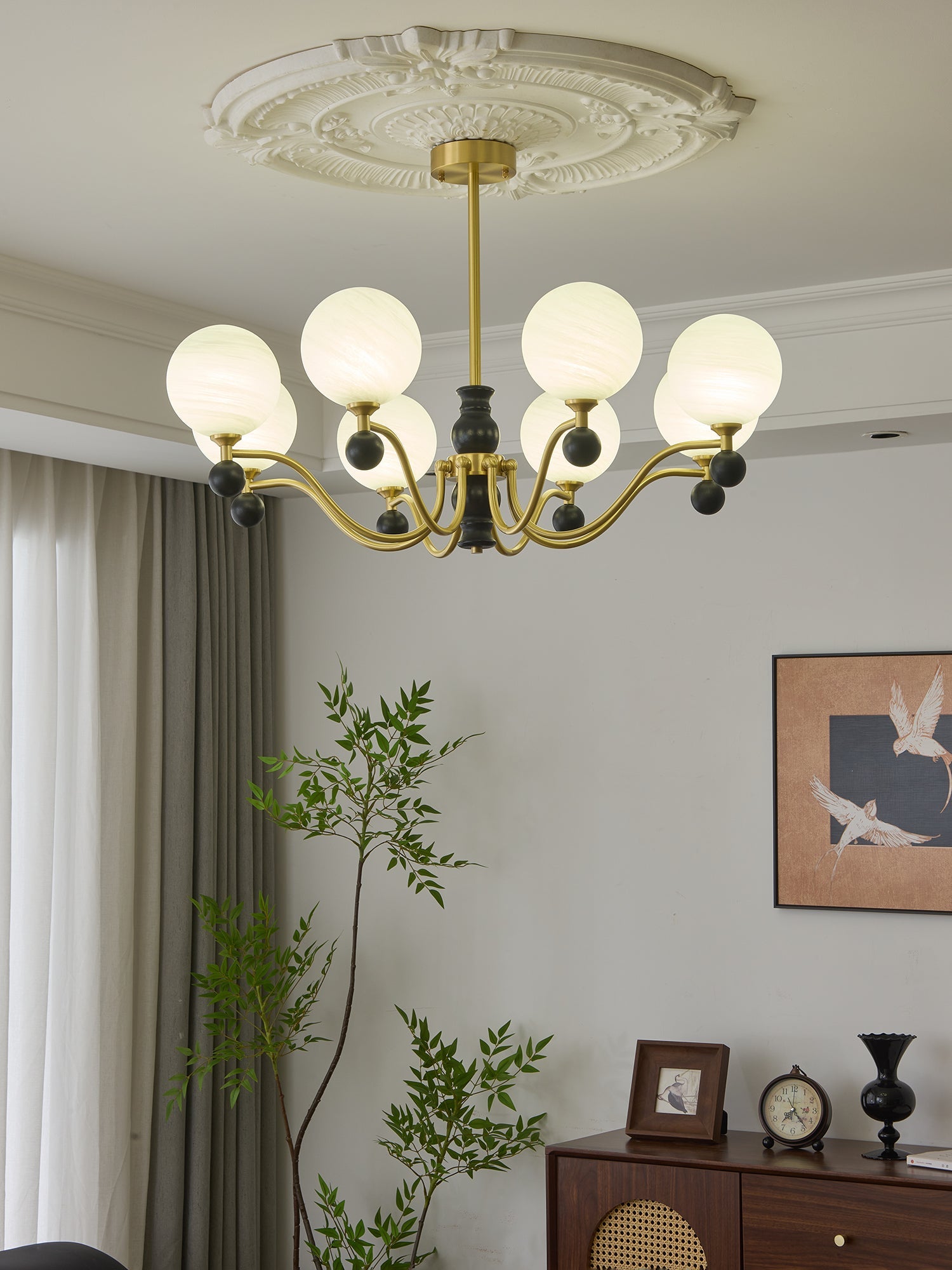 Aether Sphere Chandelier - Vakkerlight