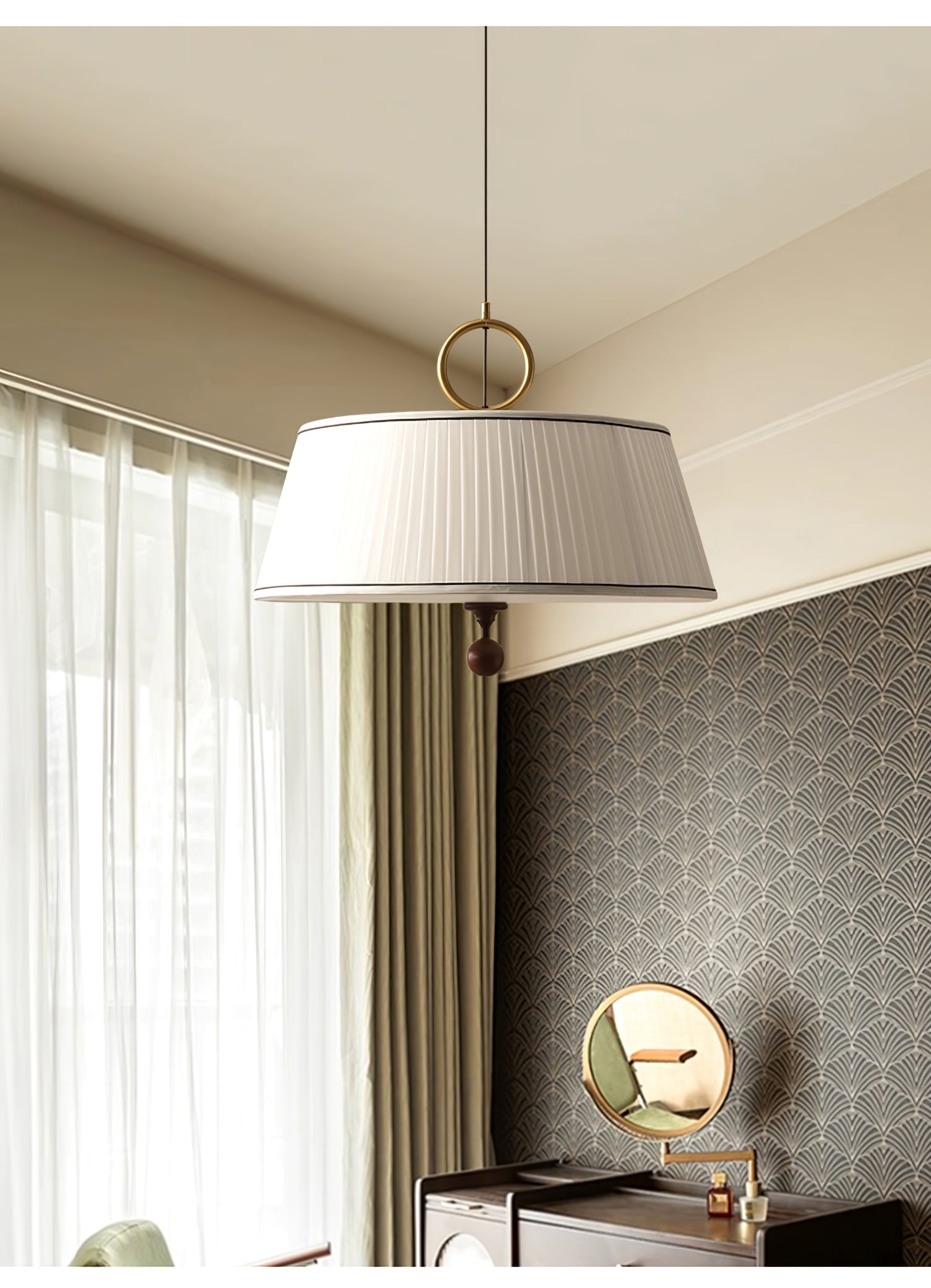 Alina Fabric Pendant Lamp - Vakkerlight