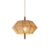 Aluna Corded Pendant Light, Japanese wabi-sabi style, suitable for bedroom and dining room