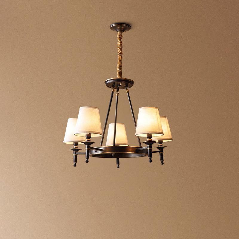 Antique Brass Chandelier - Vakkerlight