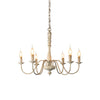 Apalachicola Chandelier, French country style, suitable for living room and dining room