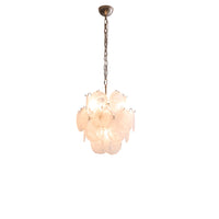 Aqua White Glass Murano Chandelier - Vakkerlight