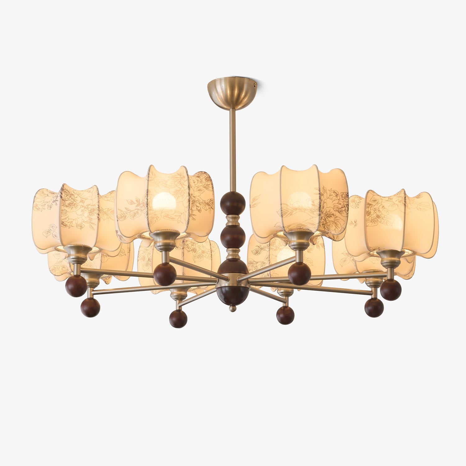Arboris Floral Chandelier - Vakkerlight