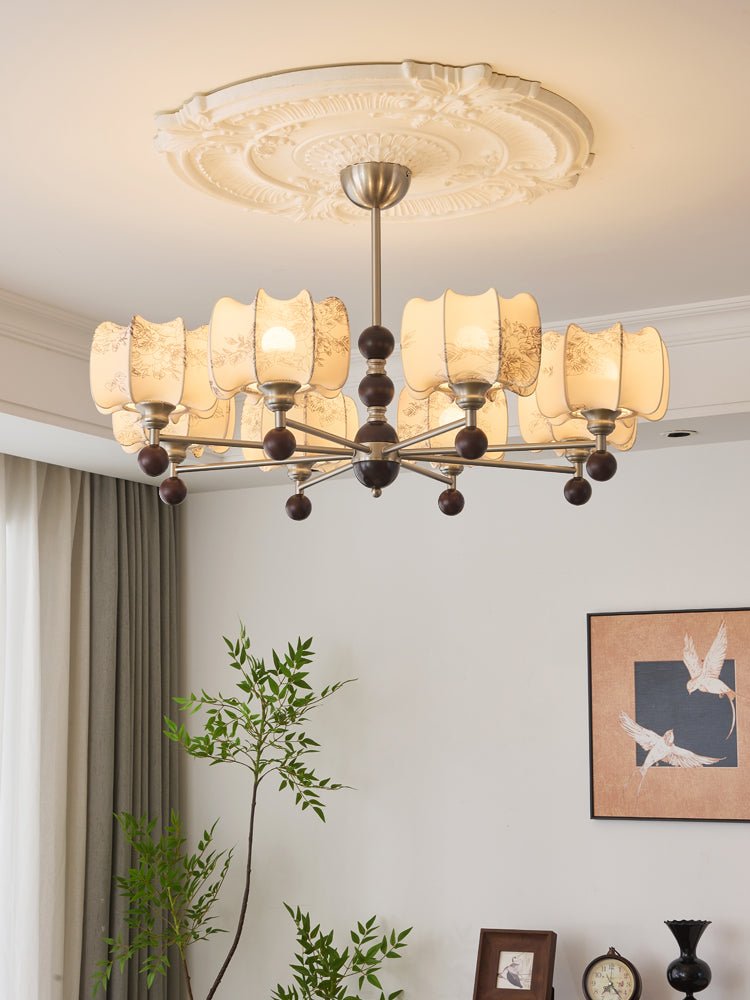 Arboris Floral Chandelier - Vakkerlight
