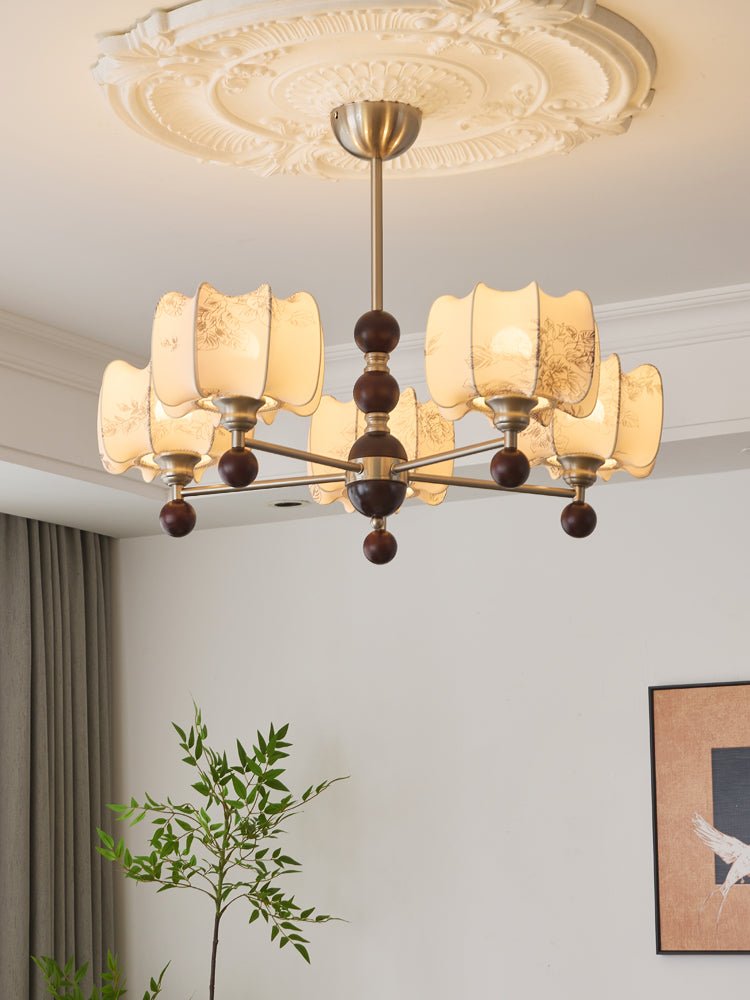 Arboris Floral Chandelier - Vakkerlight