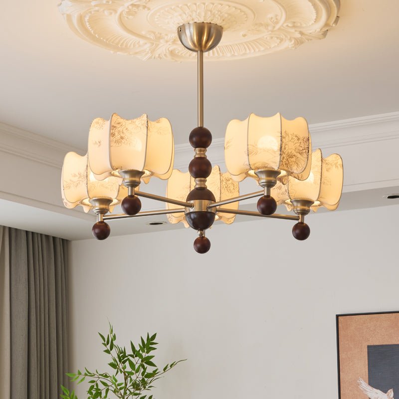 Arboris Floral Chandelier - Vakkerlight
