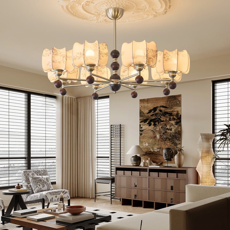 Arboris Floral Chandelier - Vakkerlight