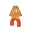 Arched Table Lamp, Primitive art style, suitable for side tables and display cabinets