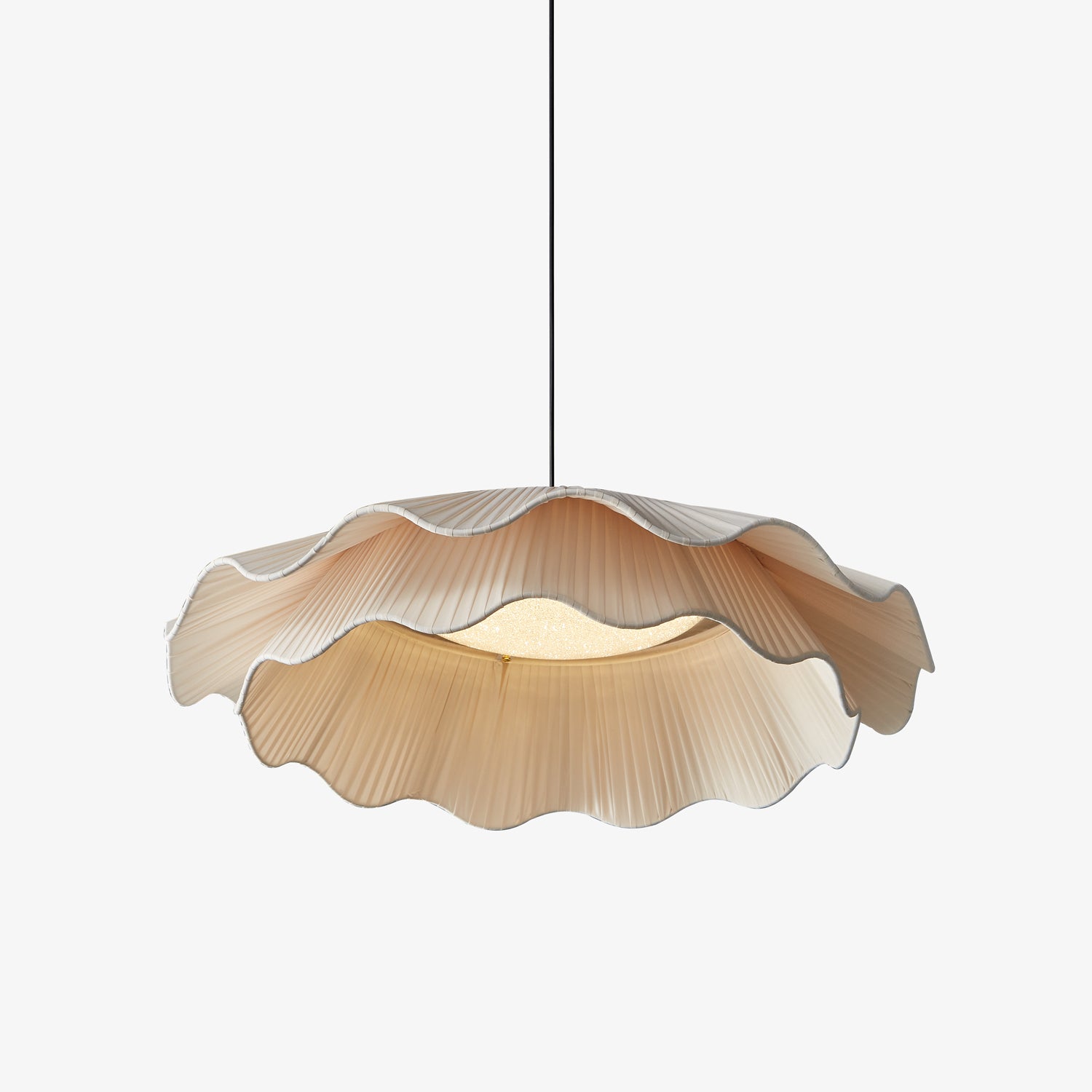 Arwen Fabric Wave Pendant Lamp - Vakkerlight
