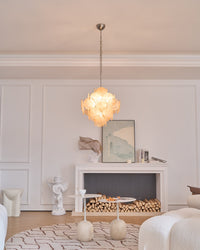Aurelia Apricot Murano Glass Chandelier - Vakkerlight