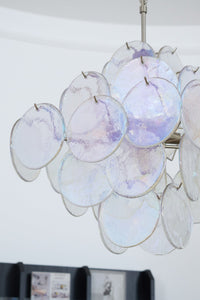Aurelia Iridescent Murano Chandelier - Vakkerlight
