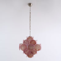 Aurelia Pink Murano Glass Chandelier - Vakkerlight