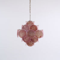 Aurelia Pink Murano Glass Chandelier - Vakkerlight