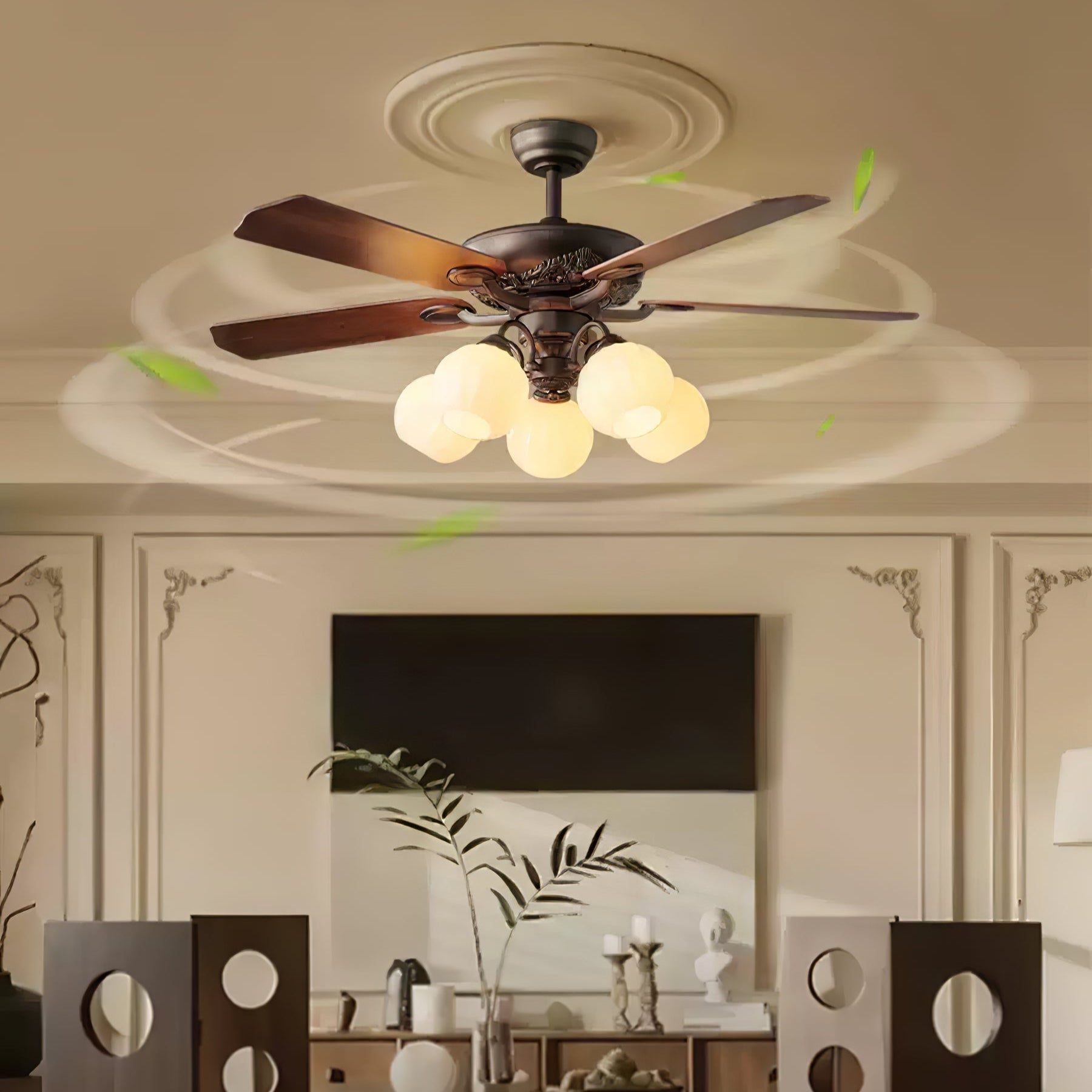 Aureole Breeze Ceiling Fan Light - Vakkerlight