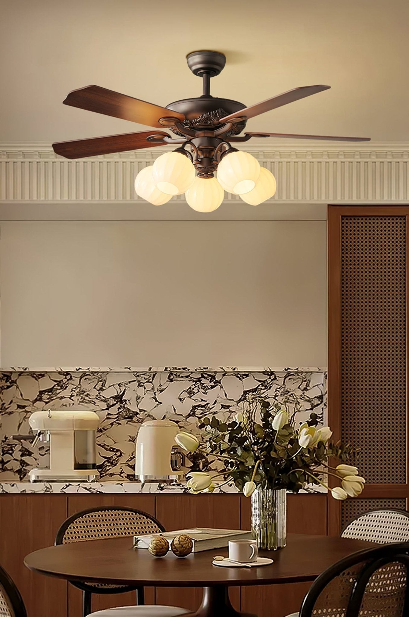 Aureole Breeze Ceiling Fan Light - Vakkerlight