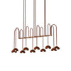 Beaubien Atelier Chandelier, Modern minimalist style, suitable for kitchen island and dining room