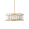 Beckman Round Chandelier, American vintage style, suitable for residential living room and dining room