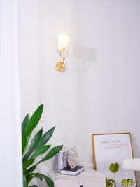Brass Deer Head Wall Light - Vakkerlight