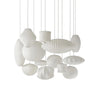 Nelson Bubble Mulberry Silk Pendant Lamp, Japanese Wabi-sabi style, suitable for bedroom and Japanese restaurant