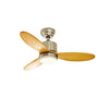 Calisse Ceiling Fan Light, Mid-Century Modern style, suitable for bedroom and living room
