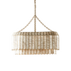 Capiz Aurelia Chandelier, Modern luxury style, suitable for living room and dining room