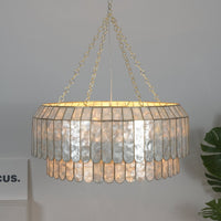 Capiz Aurelia Chandelier - Vakkerlight