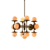 Cara Alabaster Chandelier, Mid-Century Modern style, suitable for hotel lobby and restaurant