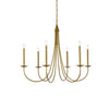 Castlehill Chandelier, Mid-century modern style, suitable for dining rooms and living rooms