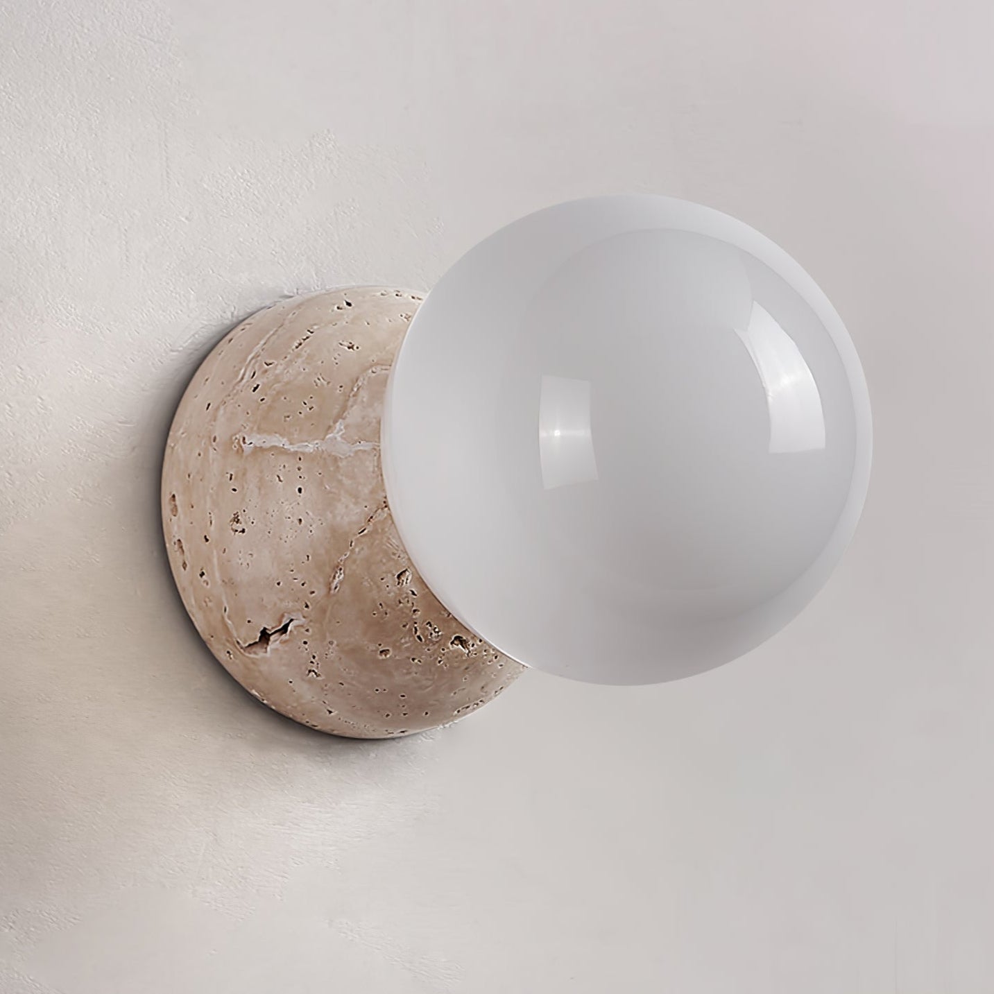 Celestial Travertine Wall Sconce - Vakkerlight
