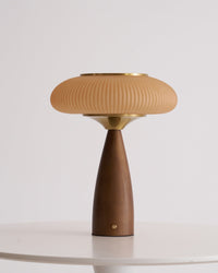 Cielo Wooden Rechargeable Table Lamp - Vakkerlight