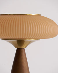 Cielo Wooden Rechargeable Table Lamp - Vakkerlight