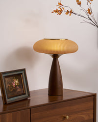 Cielo Wooden Rechargeable Table Lamp - Vakkerlight