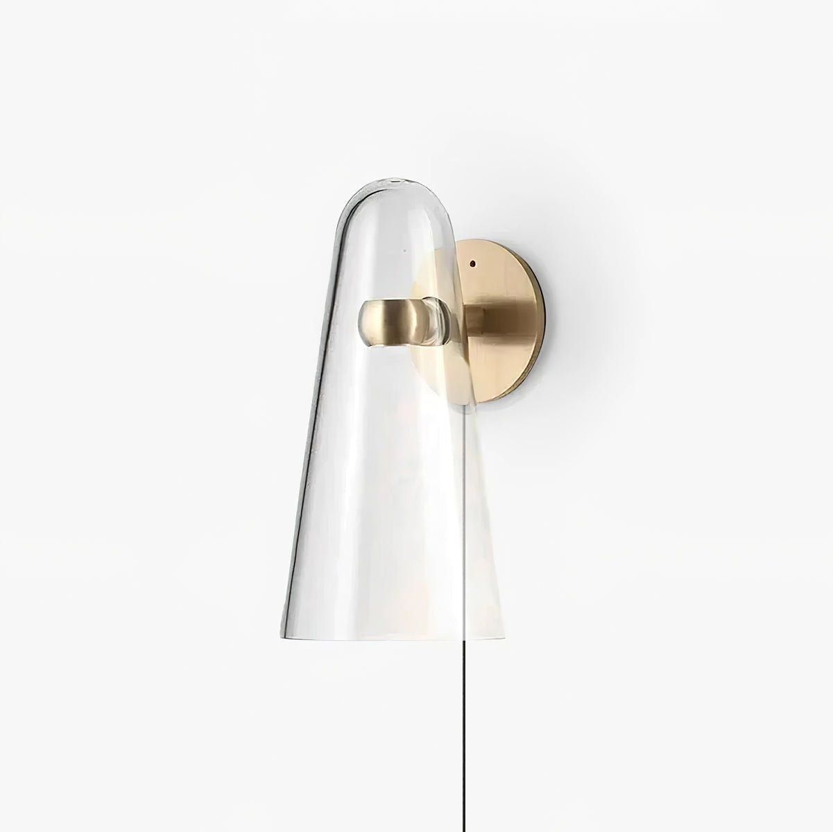 Conical Glass Plug - in Wall Lamp - Vakkerlight