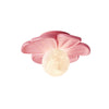 Cream Bloom Flower Ceiling Lamp, Sweet Pastoral style, suitable for children's rooms and nurseries