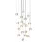 14 Series Chandelier, Modern minimalist style, suitable for stairwell and high-end restaurant