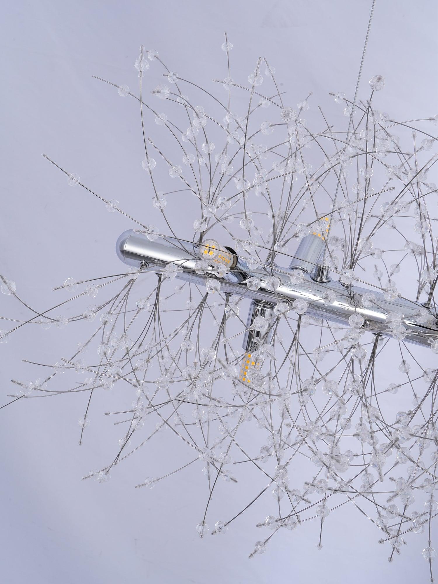 Crystal Dandelion Chandelier - Vakkerlight