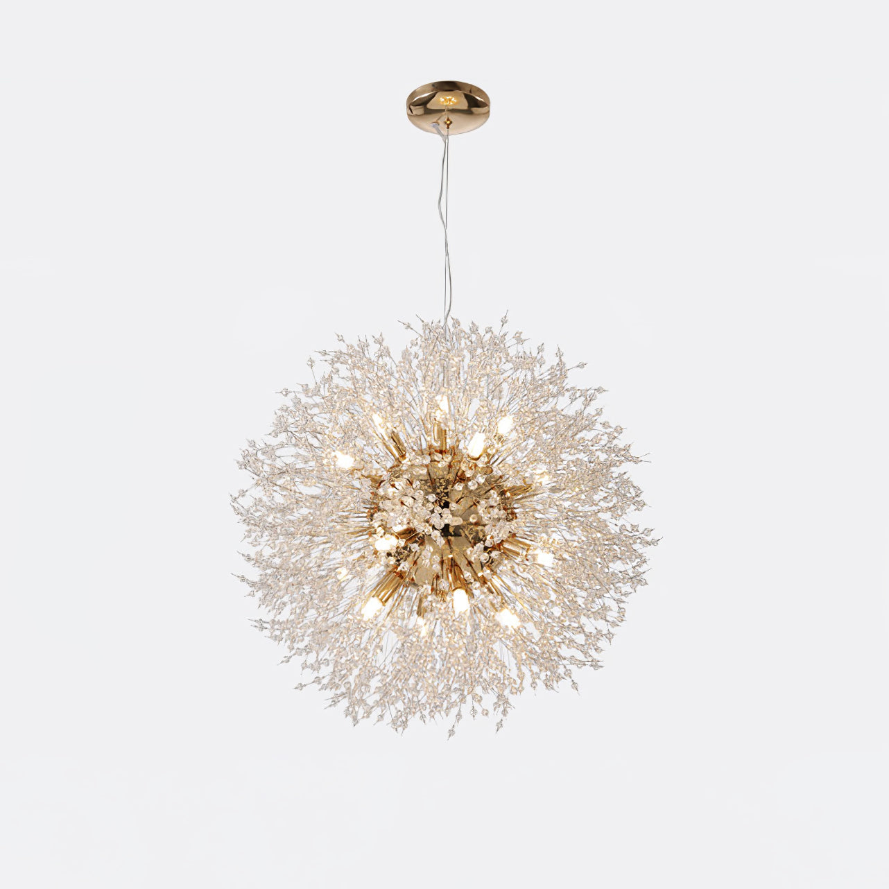 Crystal Dandelion Chandelier - Vakkerlight