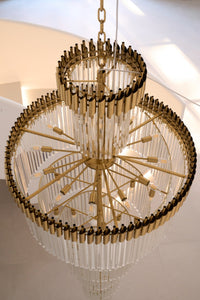 Crystal Spiral Chandelier - Vakkerlight