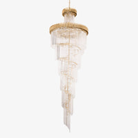 Crystal Spiral Chandelier - Vakkerlight