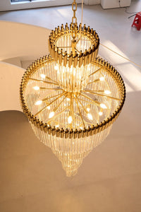 Crystal Spiral Chandelier - Vakkerlight