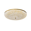 Crystalline Round Ceiling Lamp, Modern light luxury style, suitable for bedroom or entryway