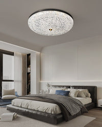 Crystalline Round Ceiling Lamp - Vakkerlight
