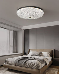 Crystalline Round Ceiling Lamp - Vakkerlight