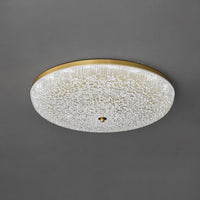 Crystalline Round Ceiling Lamp - Vakkerlight